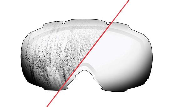 trattamento antiappannamento Maschera da sci