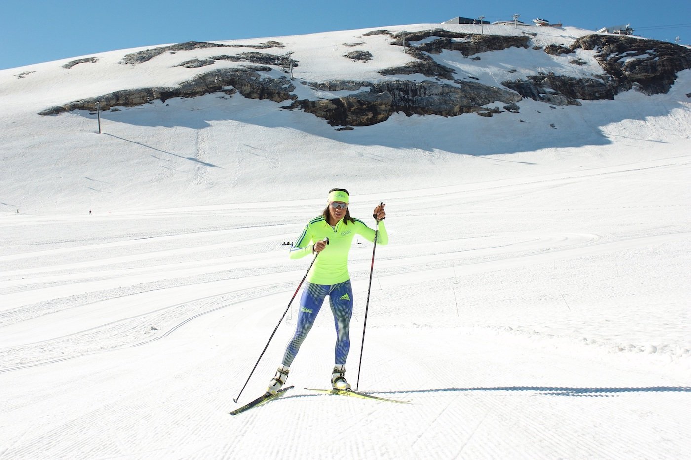 decale pas de montee ski nordique