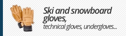 Ski and snowboard gloves