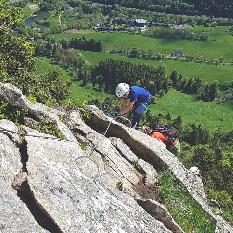 via ferrata route via ferrata route