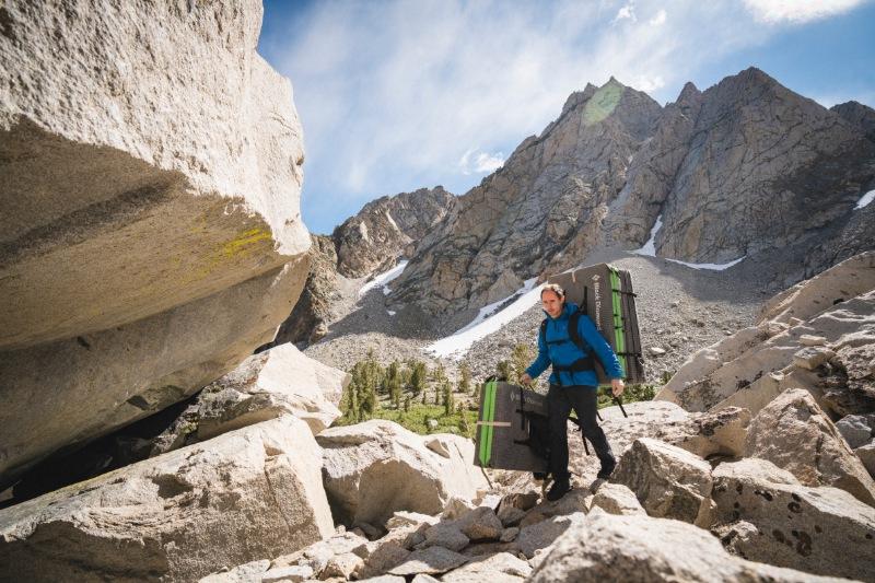 Transport du crash pad