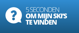 5 SECONDES POUR TROUVER MES SKIS