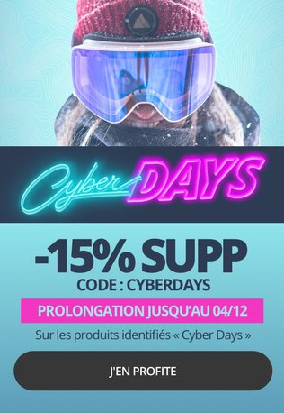 cyber days -15% supplémentaires prolongation