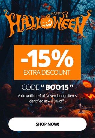 halloween -15% supplémentaires