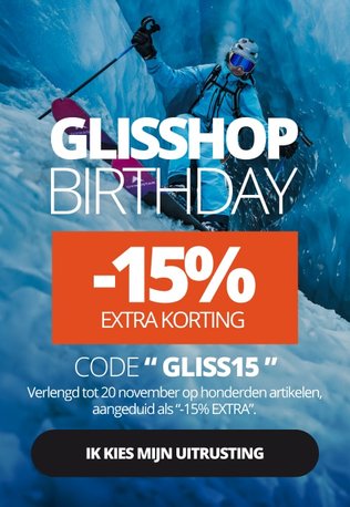 GLISSHOP BIRTHDAY -15% supplémentaires