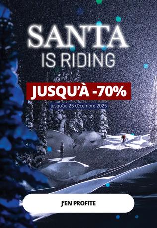 Santa is riding Santa is riding