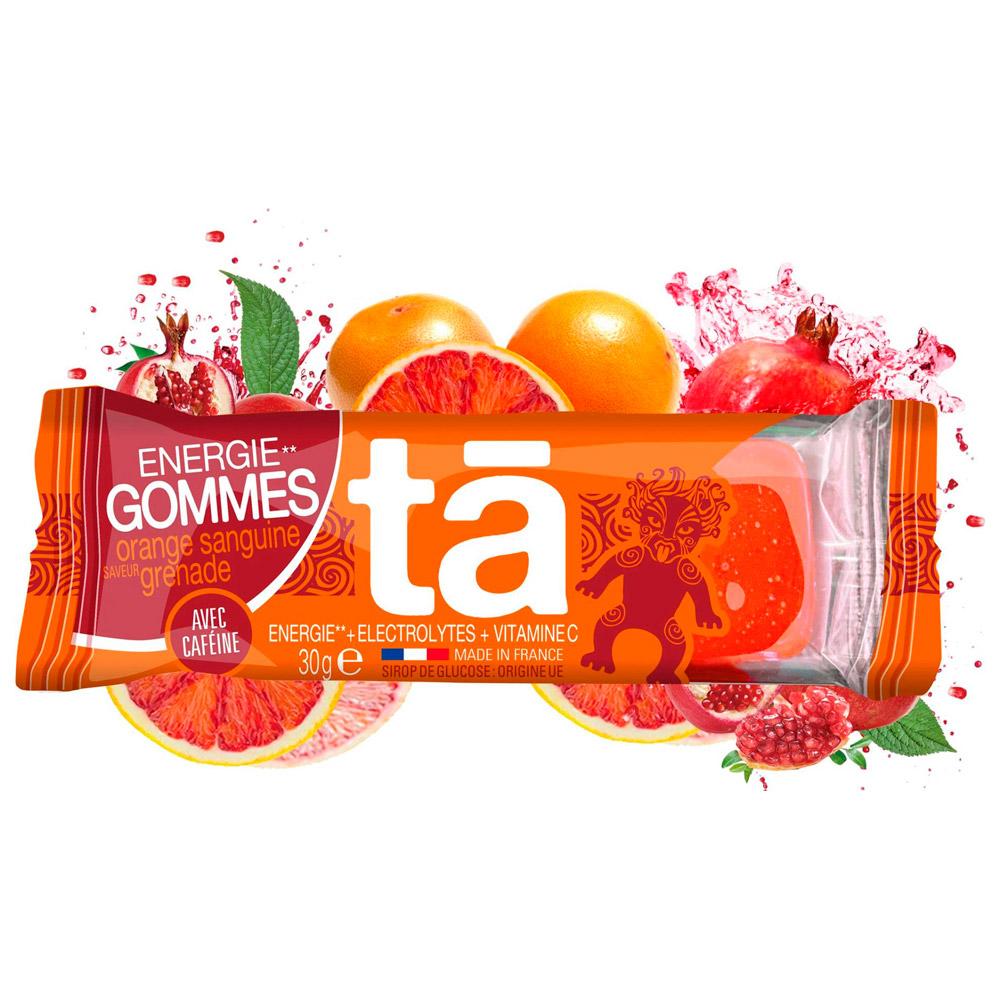 TA Energy - Energy Gommes 30 g. Orange Sanguine Grenade - Energieriegel