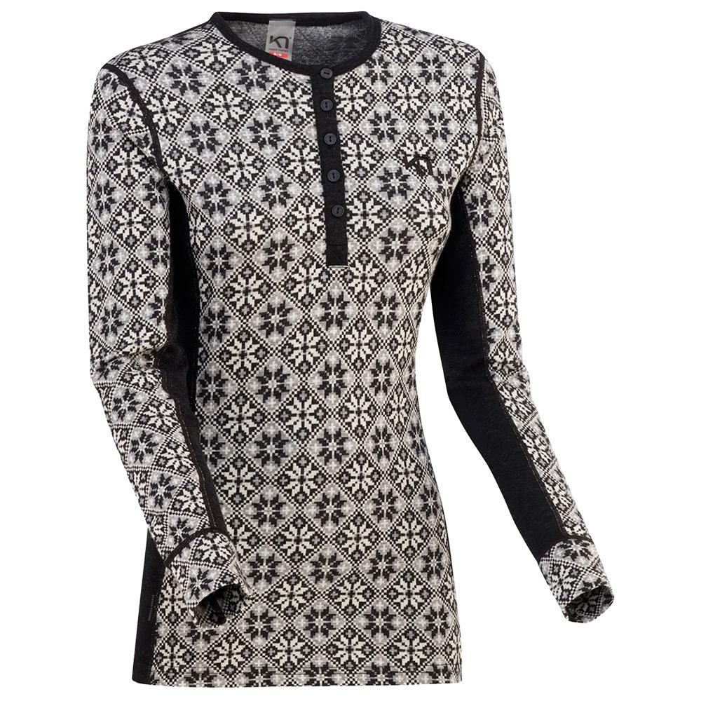 Kari Traa - Rose Long Sleeve W Black - XS - Technical underwear
