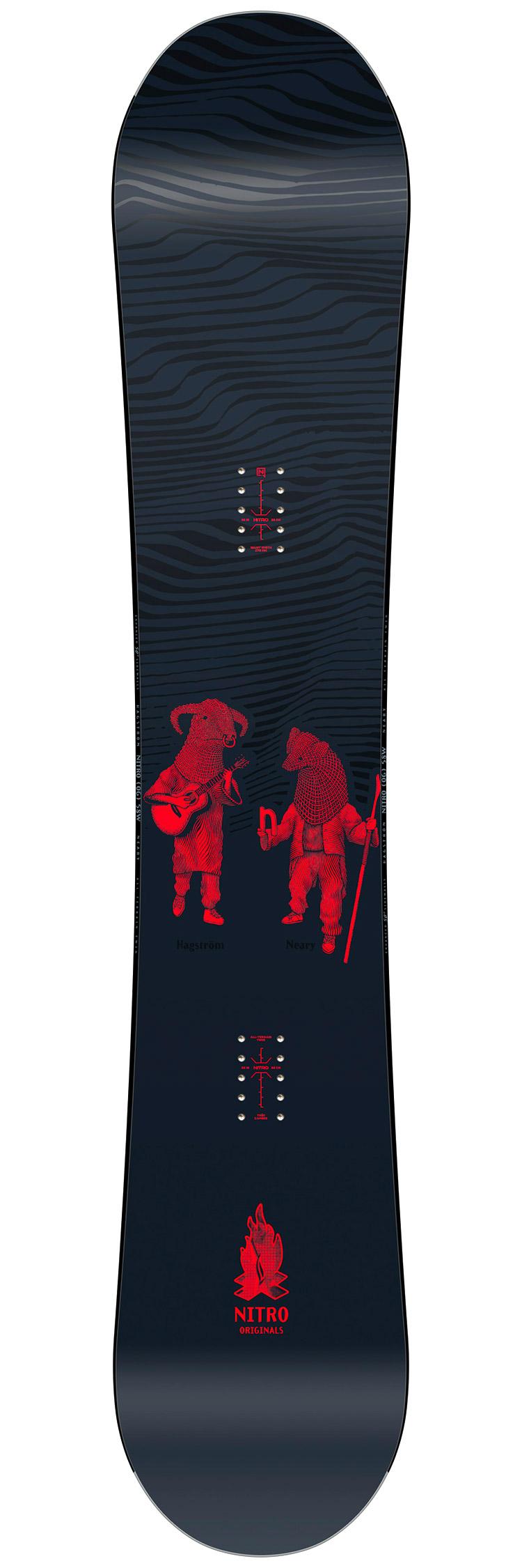 Nitro - Og Team Guest Shaper Project - 158W - Snowboard
