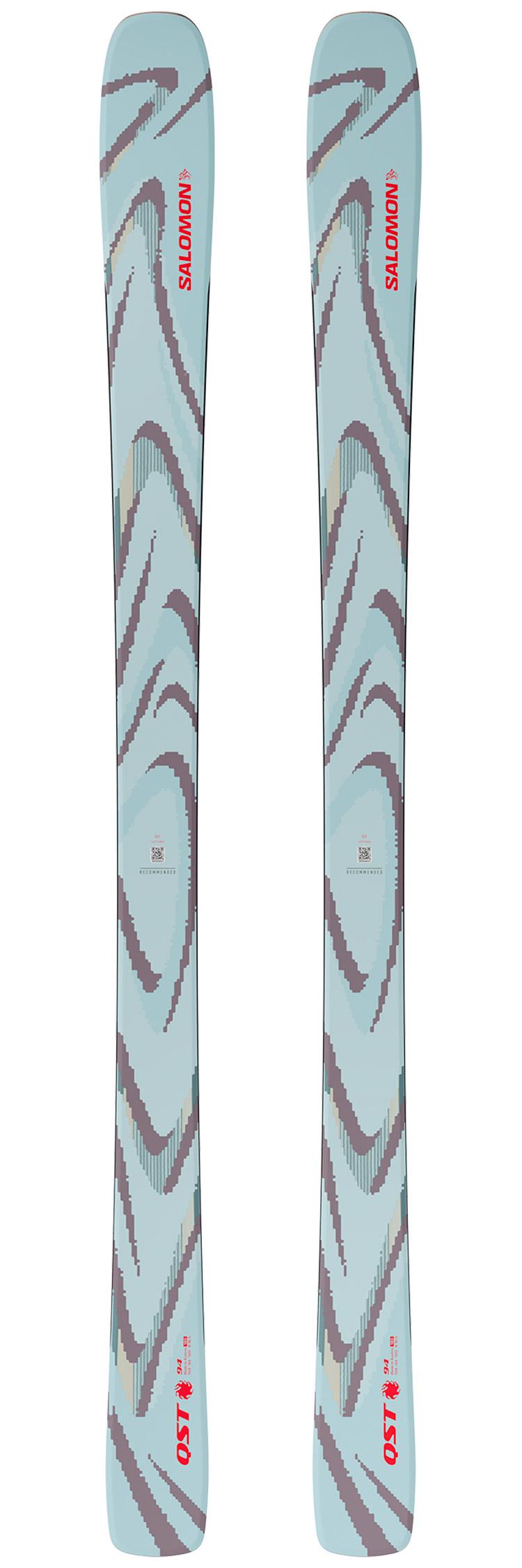Salomon - Qst 94 Iced Aqua DA*** + Squire 11 TCX - 156 - Ski-Set