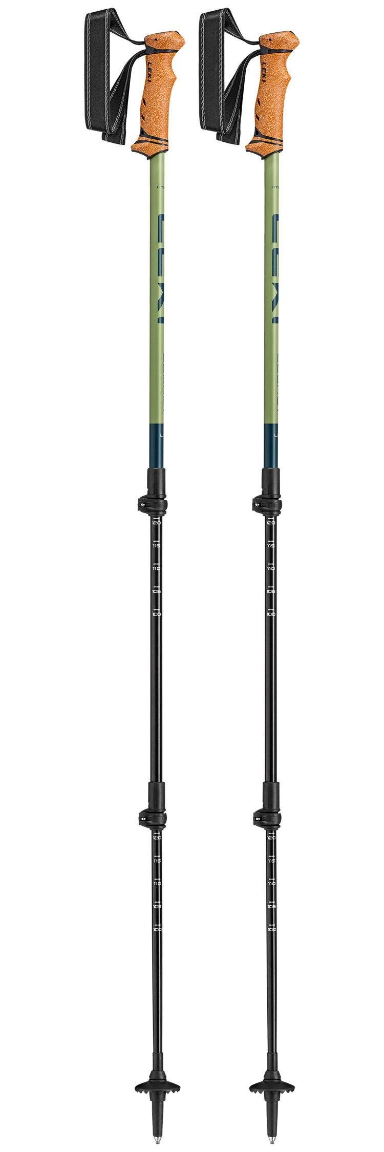Leki - Legacy Lite Denim Blue Dark Olive - Hiking poles