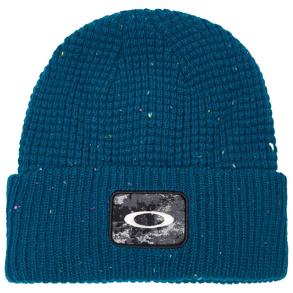 Oakley - Ellipse Patch Waffle Beanie New Balsam - Mütze - New Balsam - Glisshop.de