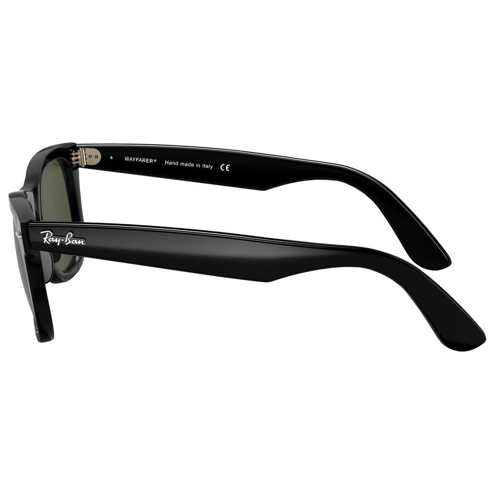 Ray Ban Gafas RB4340 Wayfarer Ease Polished Black Green G-15  Ray Ban Gafas RB4340 Wayfarer Ease Polished Black Green G-15