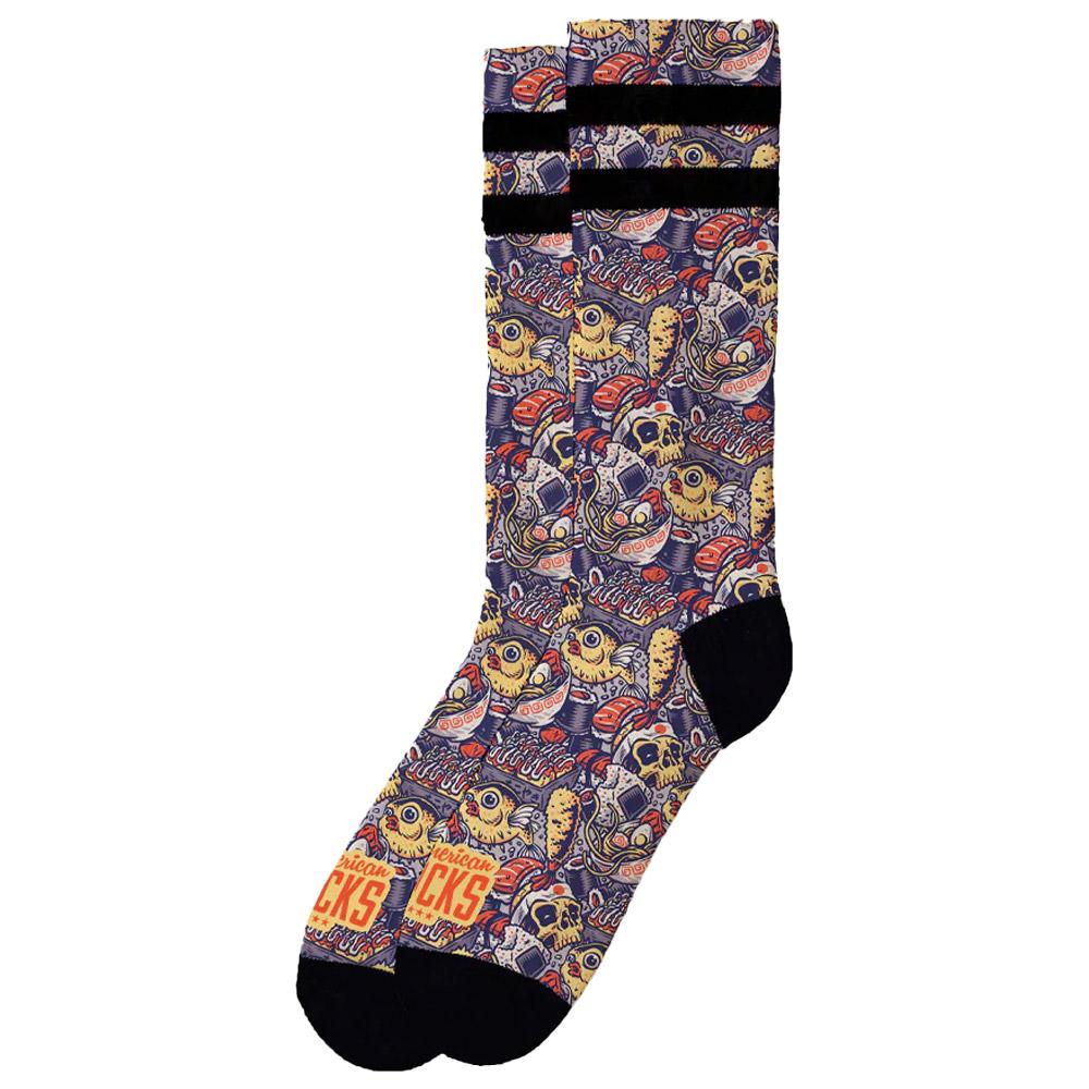 American Socks - The Original Signature Oishii - S-M - Socken - Größe S-M - MulticolGold - Glisshop.de