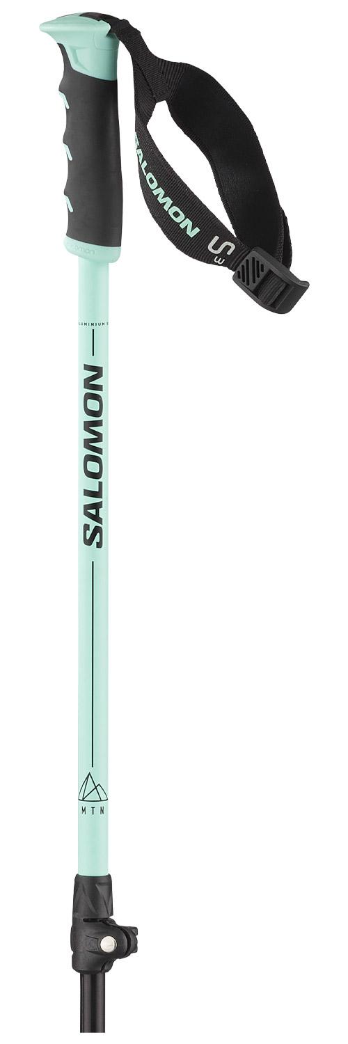 Salomon Poles Mtn Alu S3 Bleached Aqua - Winter 2025 | Glisshop