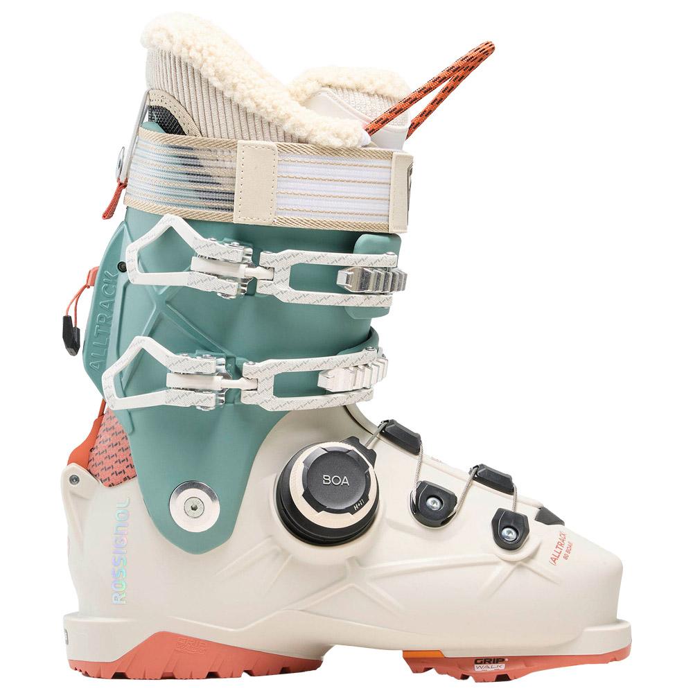 Rossignol - Alltrack 80 W Boa Gw Beige Teal - 23-23.5 - Skischuh - Größe 23-23.5 - Braun - Damen - Glisshop.de
