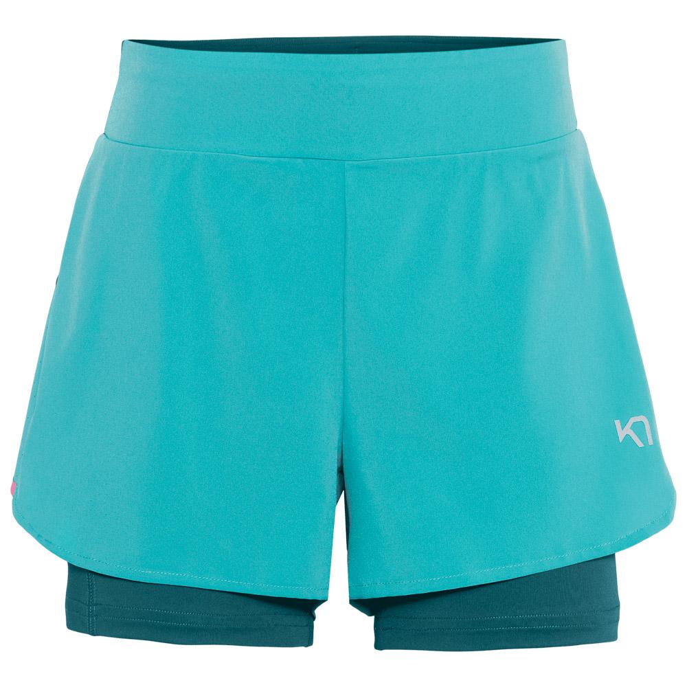 Kari Traa - Mija Training Shorts Blue Lagoon - XS - Trail shorts