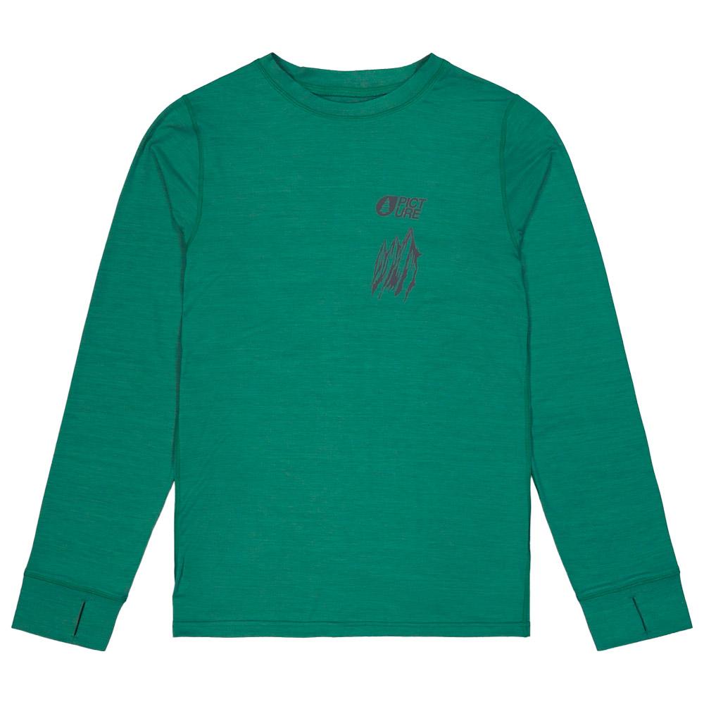 Picture - Lhotse Top Smoke Pine - M - Funktionsunterwäsche - Größe M - Smoke Pine - Herren - Glisshop.de