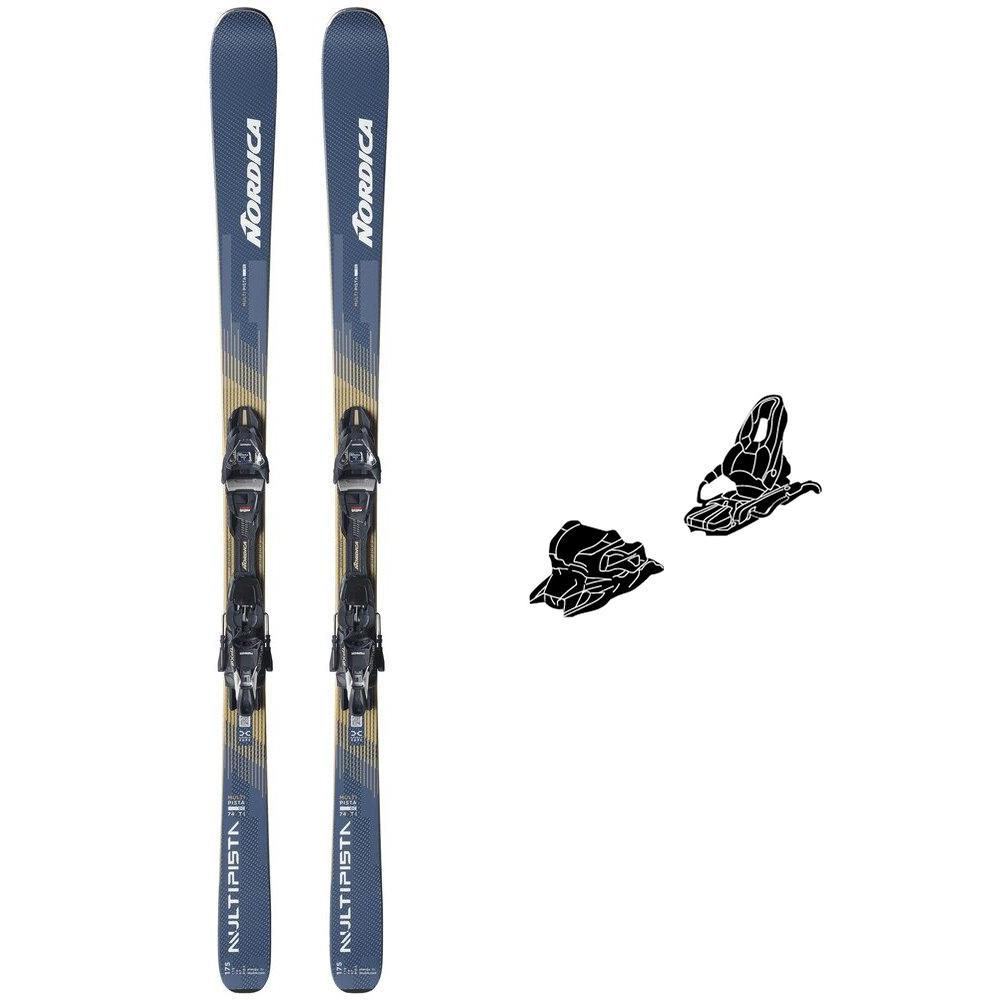 Nordica - Pack Ski Multipista Dc 74 Ti Fdt - 175 + Tpx 12 Fdt Black Or - Ski