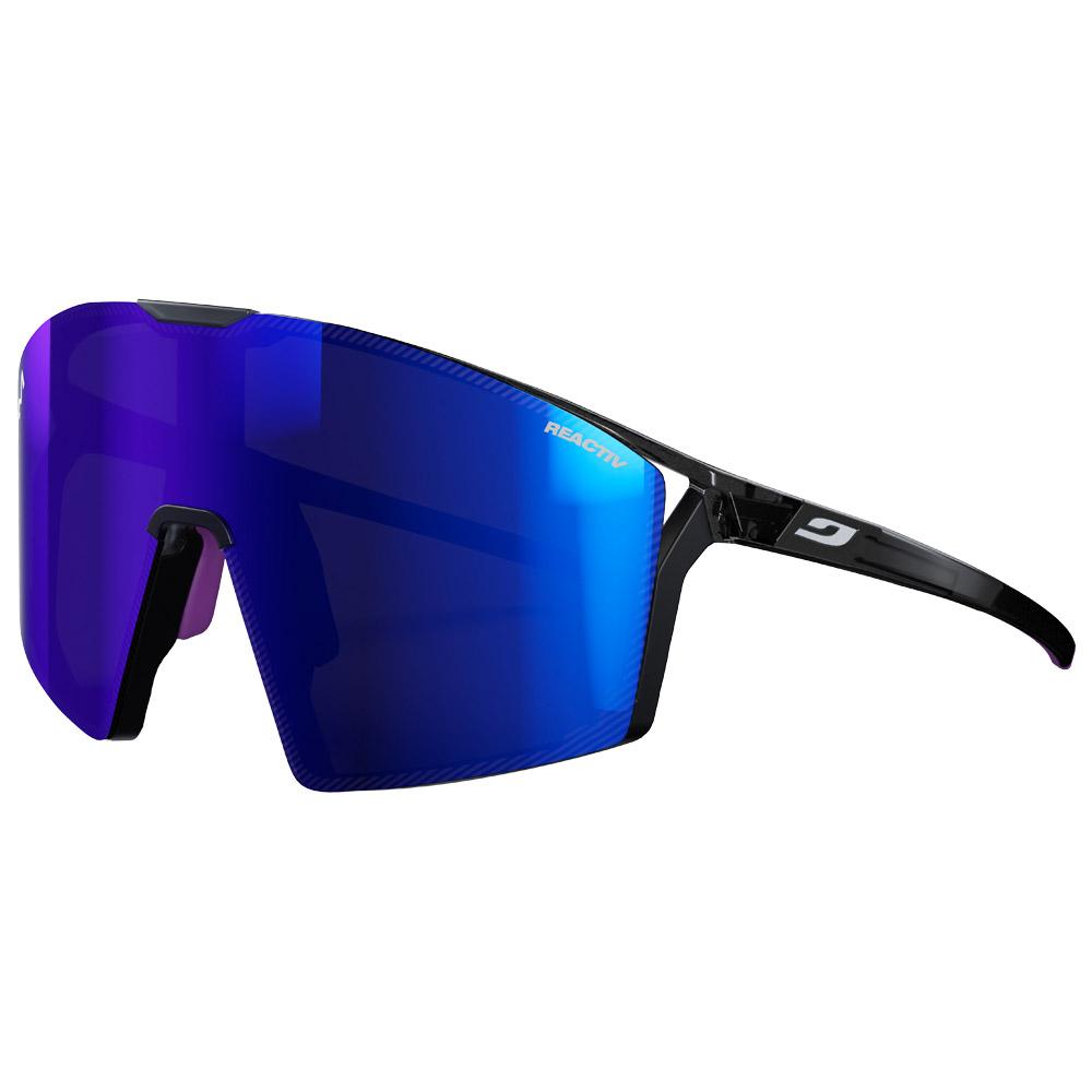 Julbo - Edge Translucide Brillant Noir Violet Reactiv 1-3 High Contrast + Spectron 0 - Sunglasses