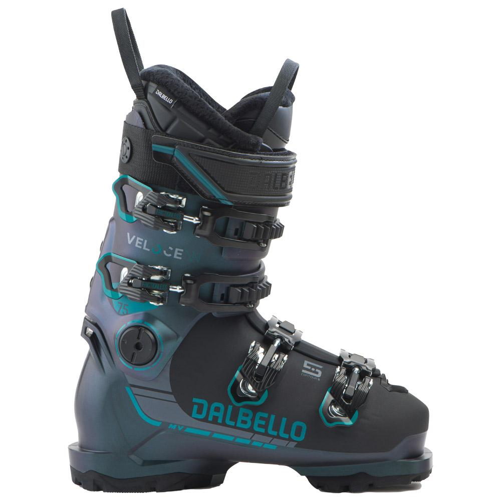 Dalbello - Veloce 75 Mv W Opal Green Black - 25-25.5 - Skischuh - Größe 25-25.5 - Schwarz - Damen - Glisshop.de