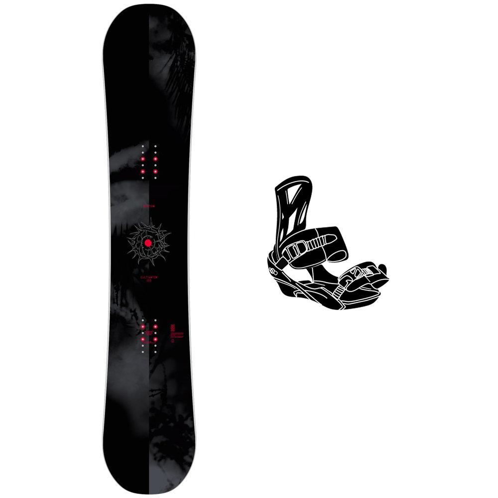 Burton - Snowboard set Cultivator Dark Mist + bindings - Snowboard