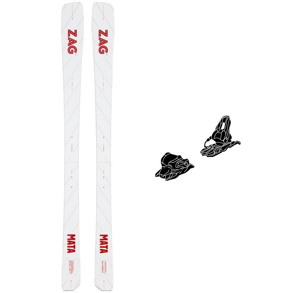 Zag - Pack Ski Mata Cream - 183 + 11.0 Tp 100mm Black Anthracite - Ski