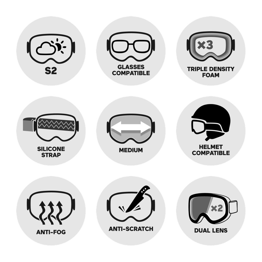 Electric Goggles Kleveland Matte White Pink Chrome - Winter 2025