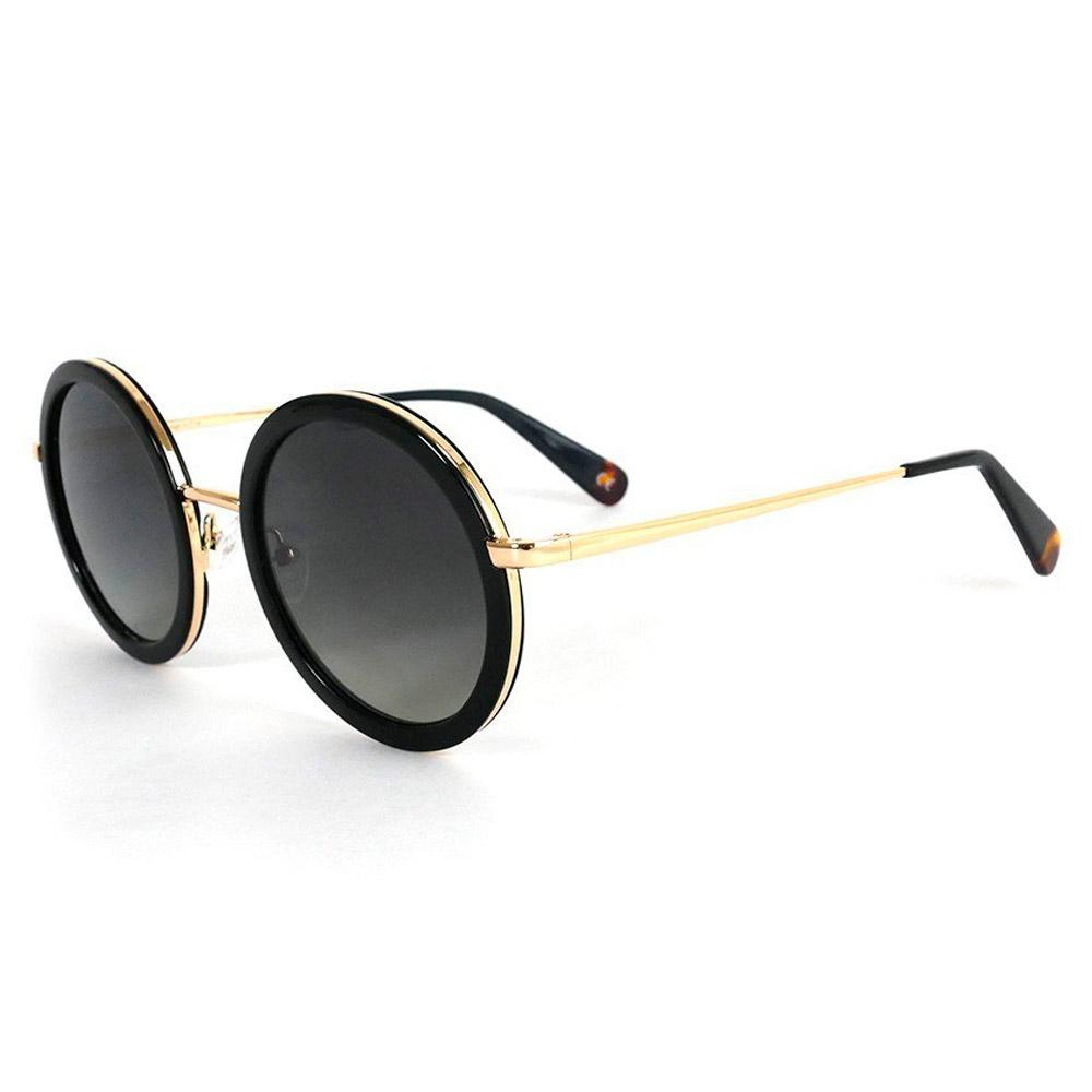 Binocle Eyewear - Monica Gold Grey Polarized - Sunglasses