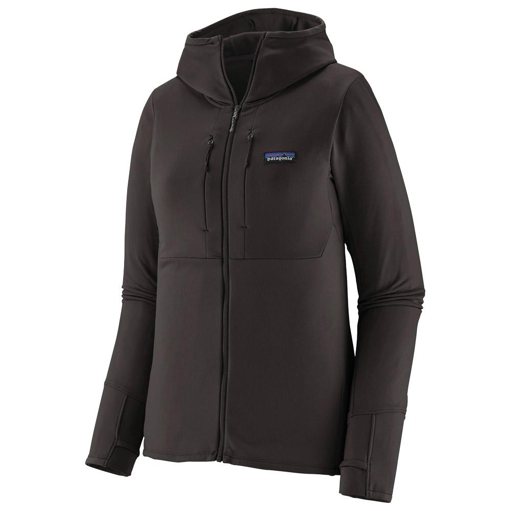 Patagonia - W's R1 Thermal Full-Zip Black - L - Fleece