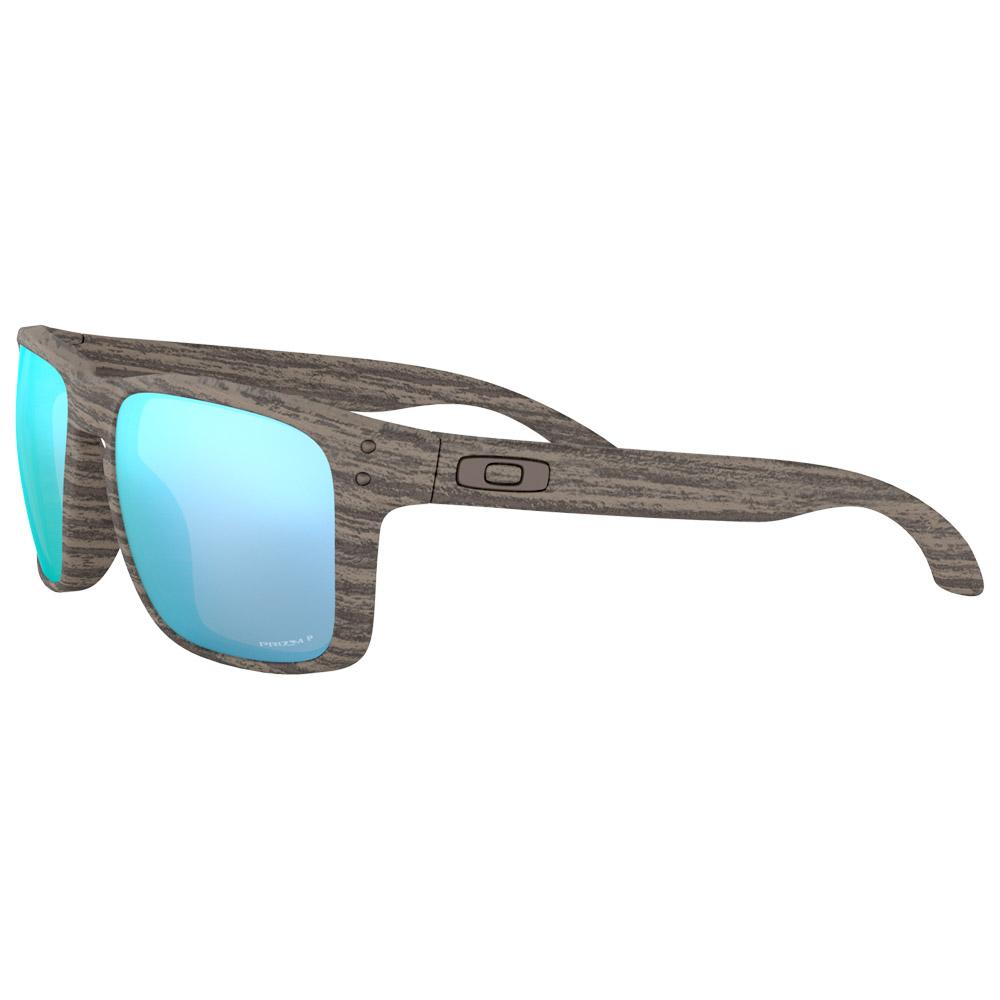 Oakley Sunglasses Holbrook Woodgrain Prizm Deep Water Polarized