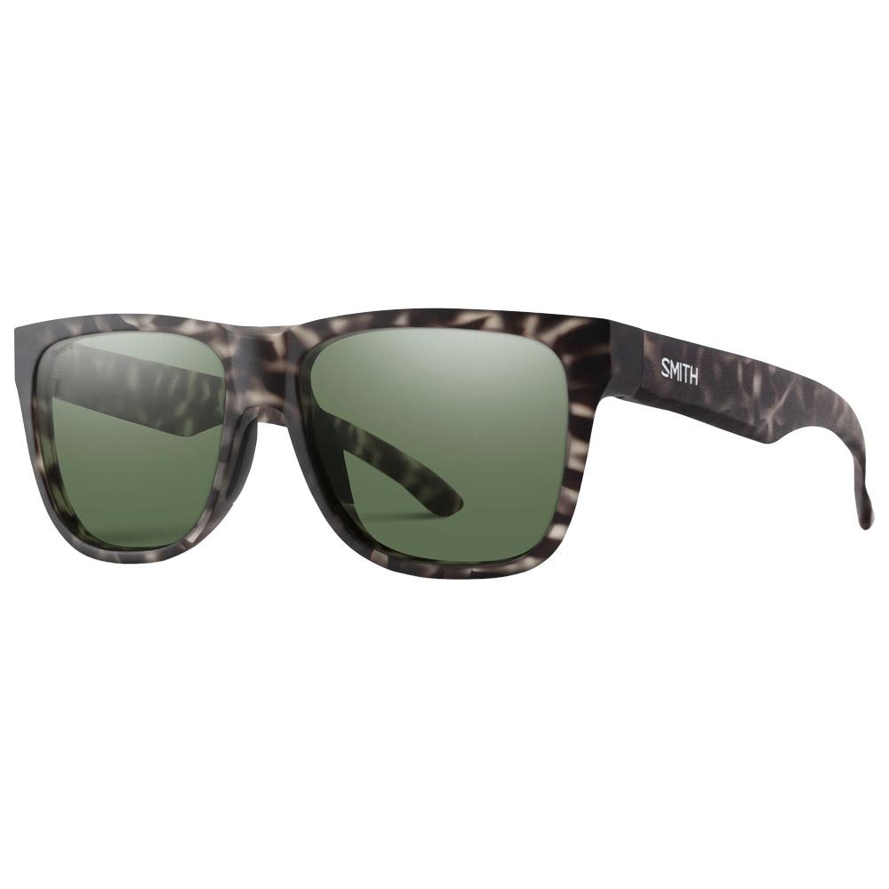 Smith - Lowdown 2 Matte Gray Tortoise Chromapop Polarized Gray Green - Sunglasses