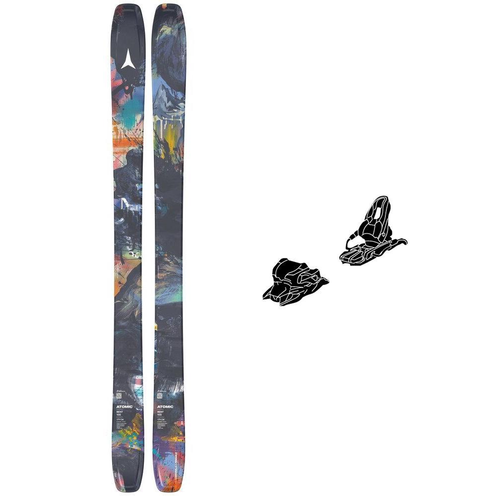 Atomic - Touring ski set Bent 100 + bindings - Ski