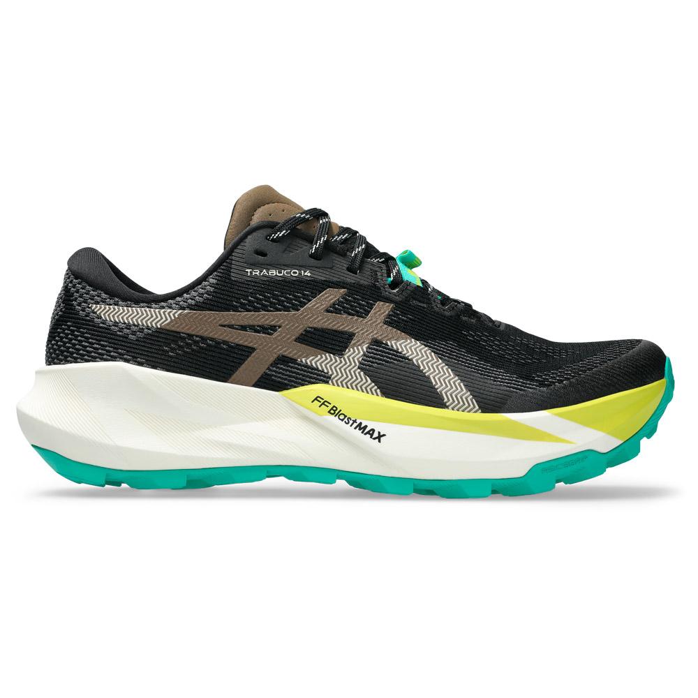 Asics - Trabuco 14 Black Clay Canyon - 46 - Trailrunning-Schuhe - Größe 46 - Schwarz - Herren - Glisshop.de