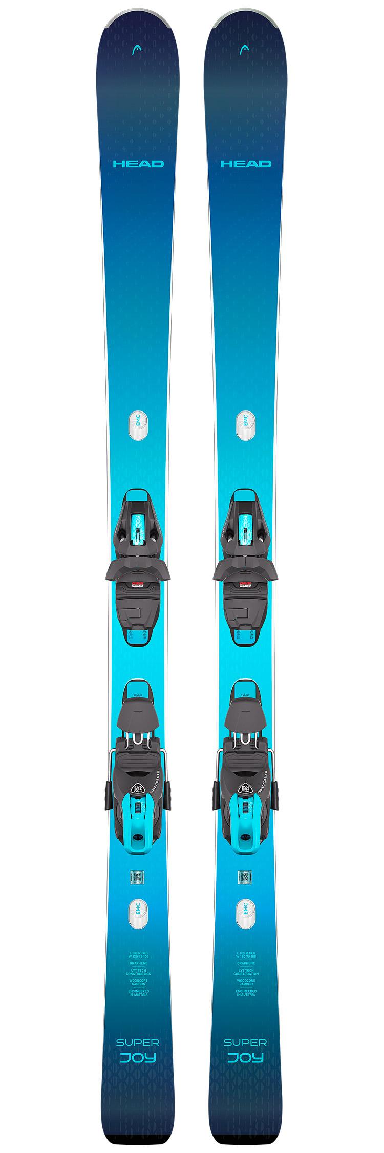 Head - Pack Ski E-Super Joy - 168 + Slr 11 Gw Br.85 Matt Black - Ski