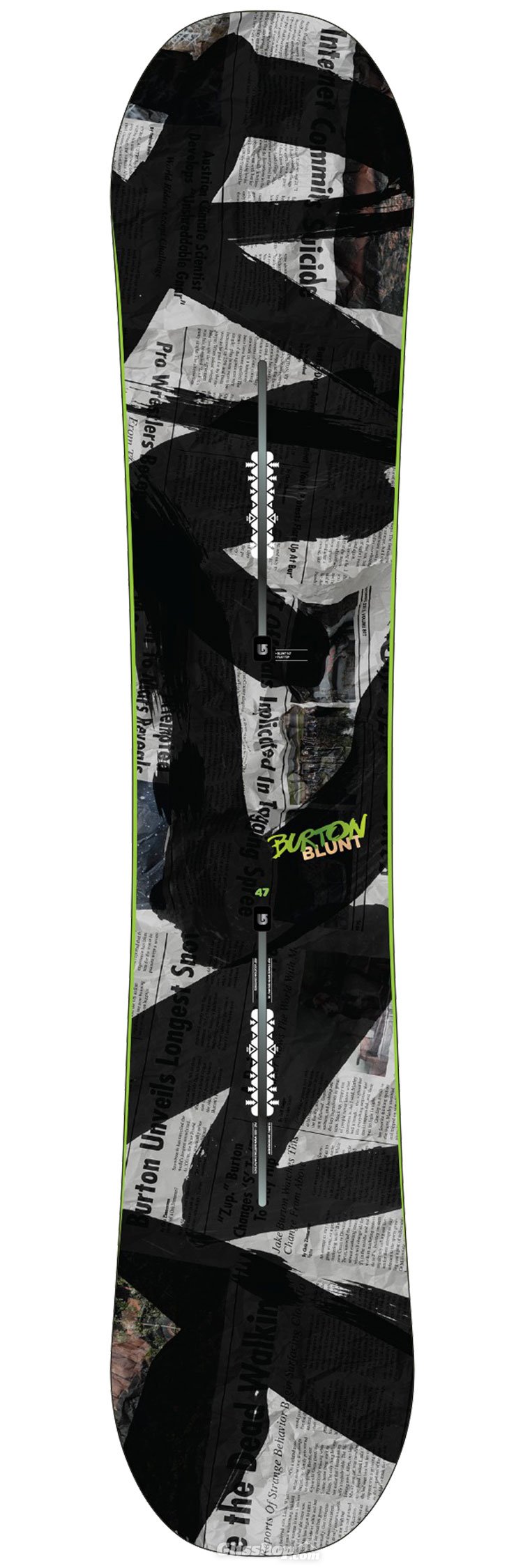 opwinding Brandweerman Verlammen Snowboard plank Burton Blunt - Winter 2015 | Glisshop