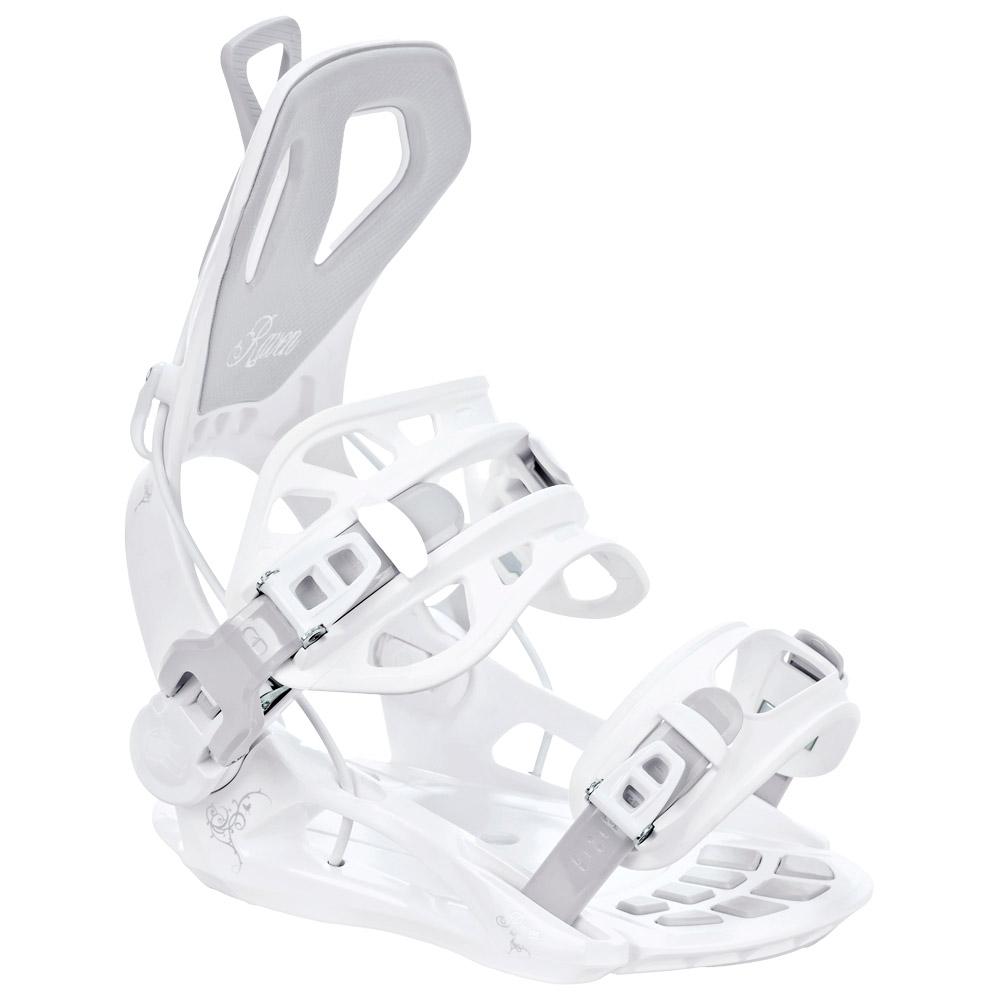 Raven - FT360 White - S - Snowboard binding