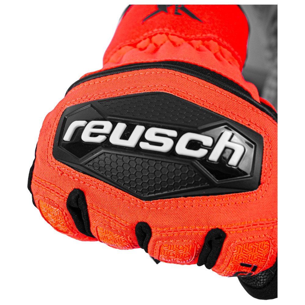 Worldcup Reusch Glisshop Warrior R-Tex Handschuhe 2024 - Fluo | Red Winter Xt Black