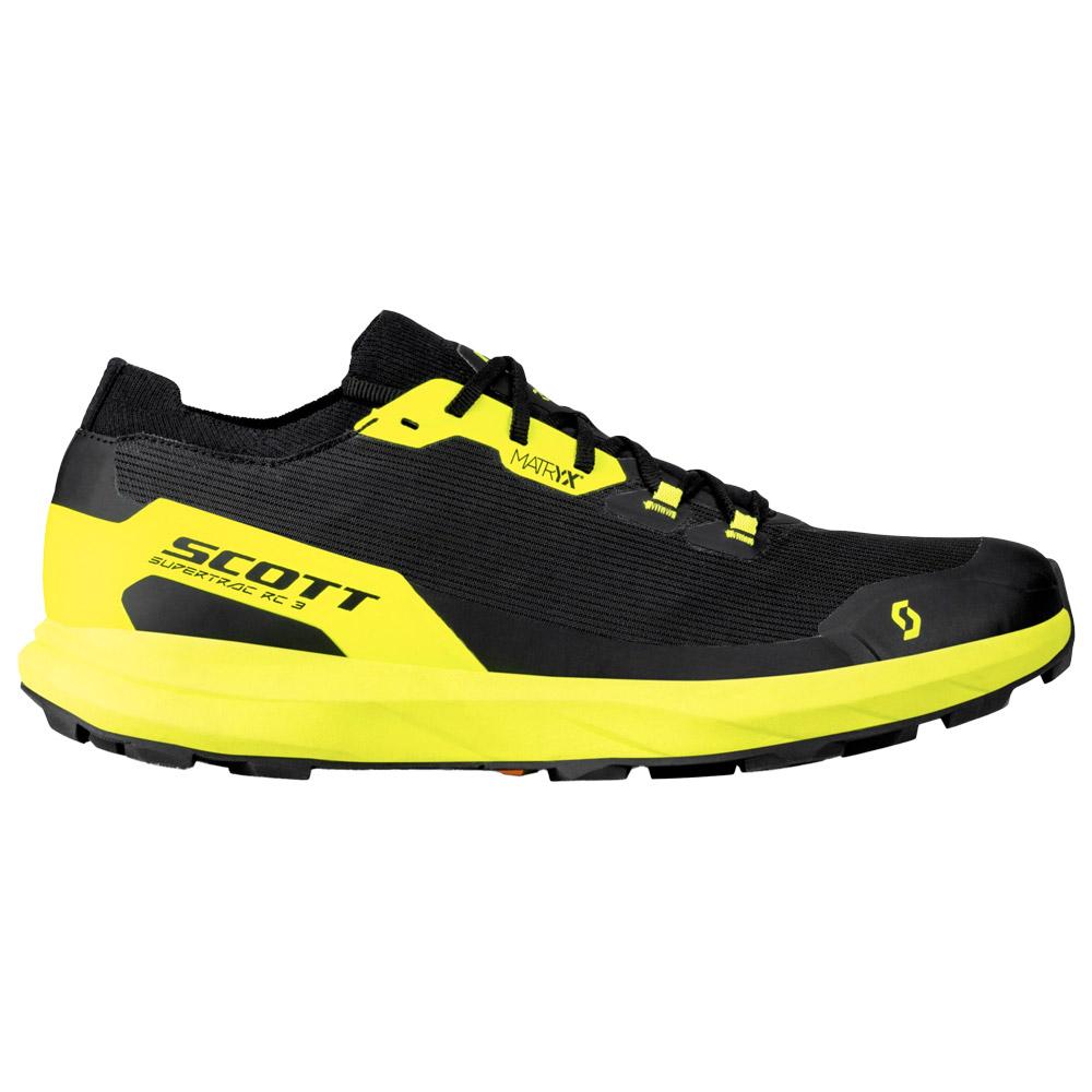 Scott - Supertrac Rc 3 Black Safety Yellow - 44 - Trail shoes