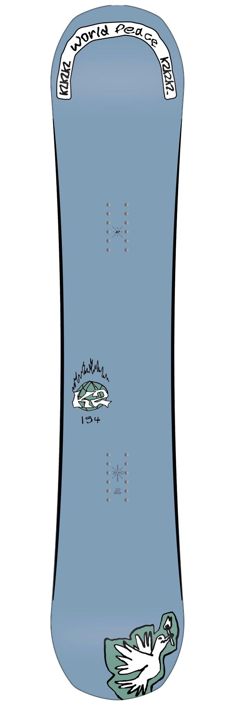 K2 - World Peace - 157 - Snowboard
