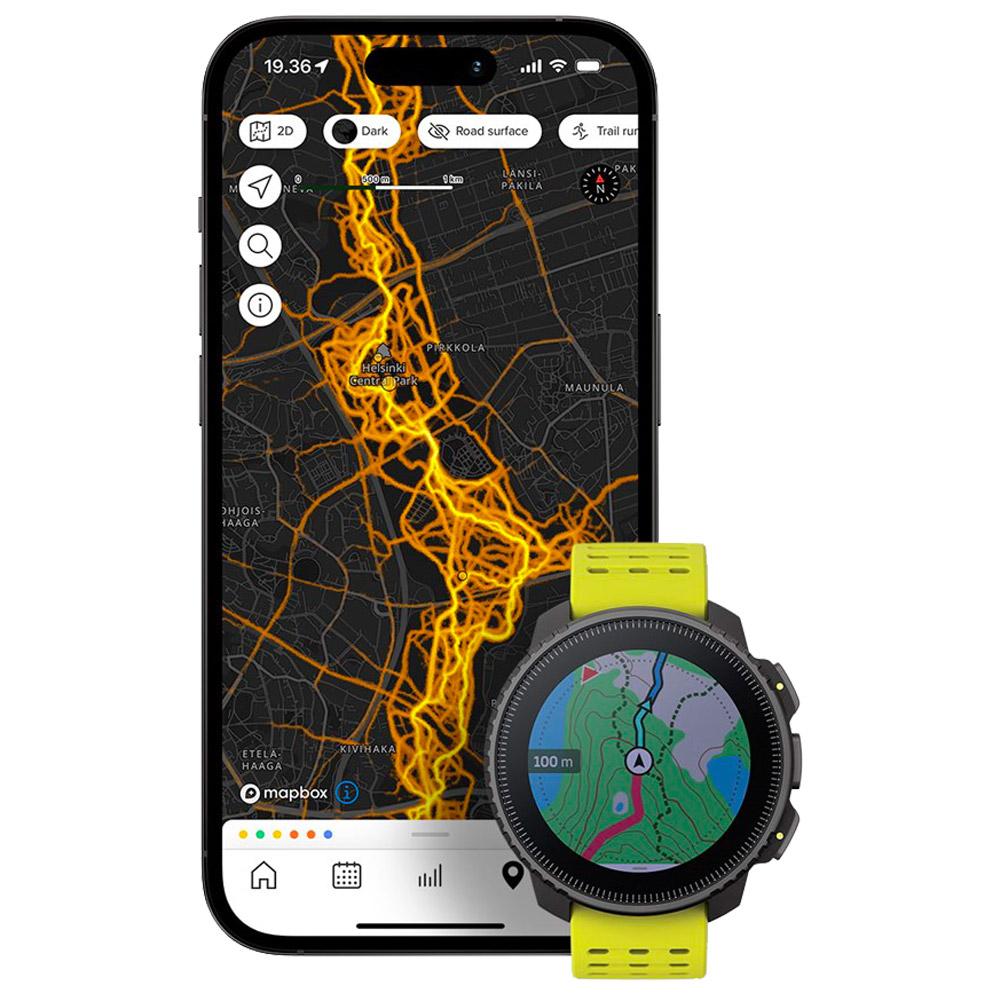 Suunto black 2025 lime