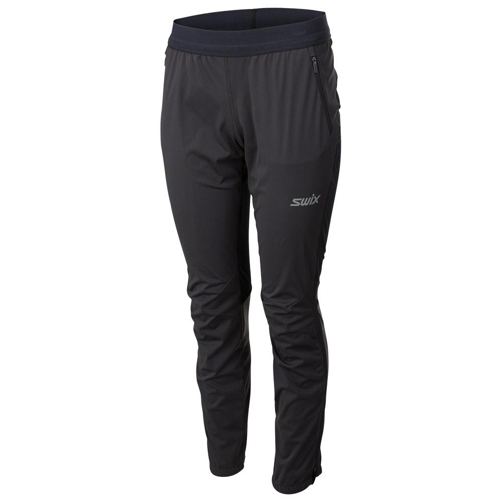 Swix - Cross Pants W Jet Black - M - Nordic trousers