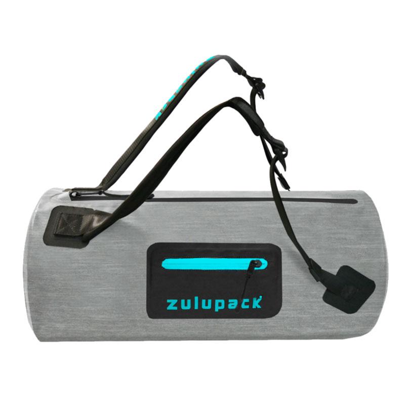 Zulupack - Fit 32L Grey Turquoise - Wasserdichte Tasche - Grau - Glisshop.de