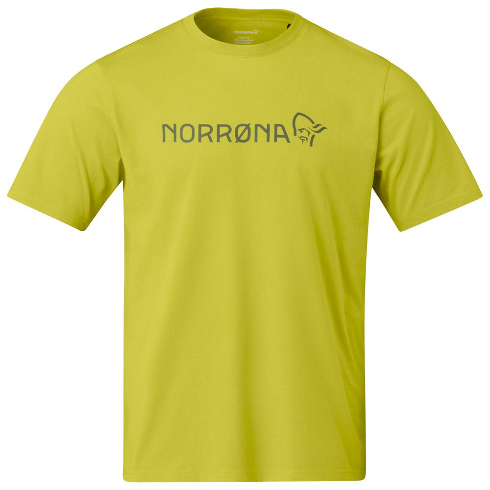 Norrona - /29 Cotton Viking Golden Lime - M - Hiking tee-shirt