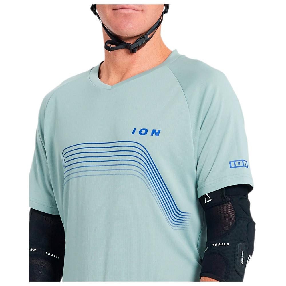 Maglia MTB Ion Traze SS Men Tidal Green Estate 2022 Glisshop