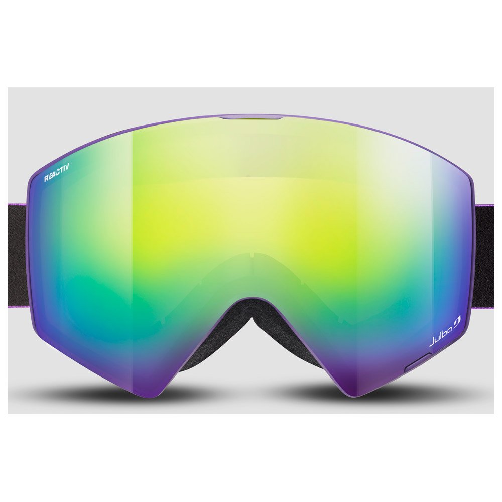 Masque de Ski Julbo Razor Edge Violet Noir Reactiv 2-3 Glare Control -  Hiver 2024