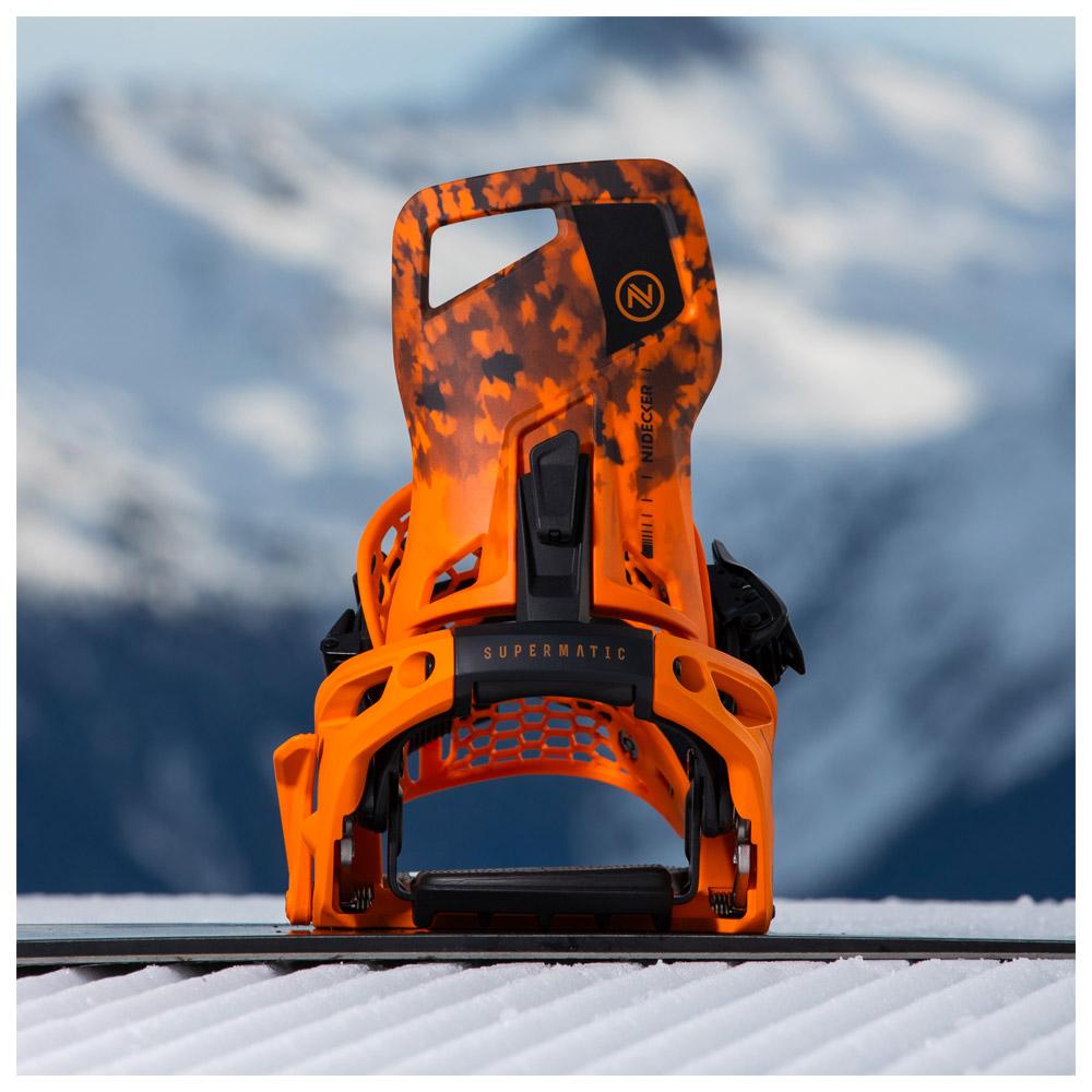 Nidecker Snowboard binding Supermatic Dune Orange - Winter