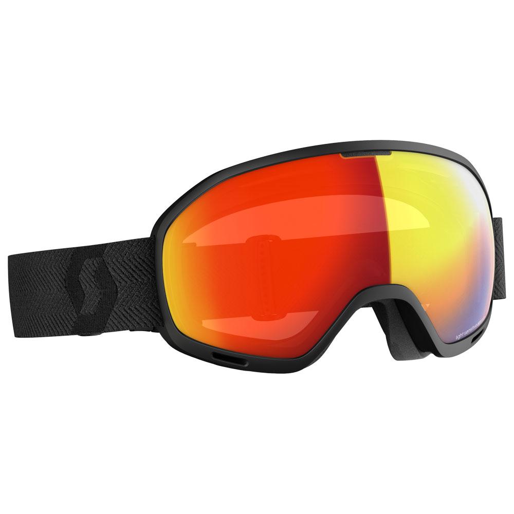 Scott Goggles Unlimited Ii Otg Ls Black Light Sensitive Red Chrome Overview