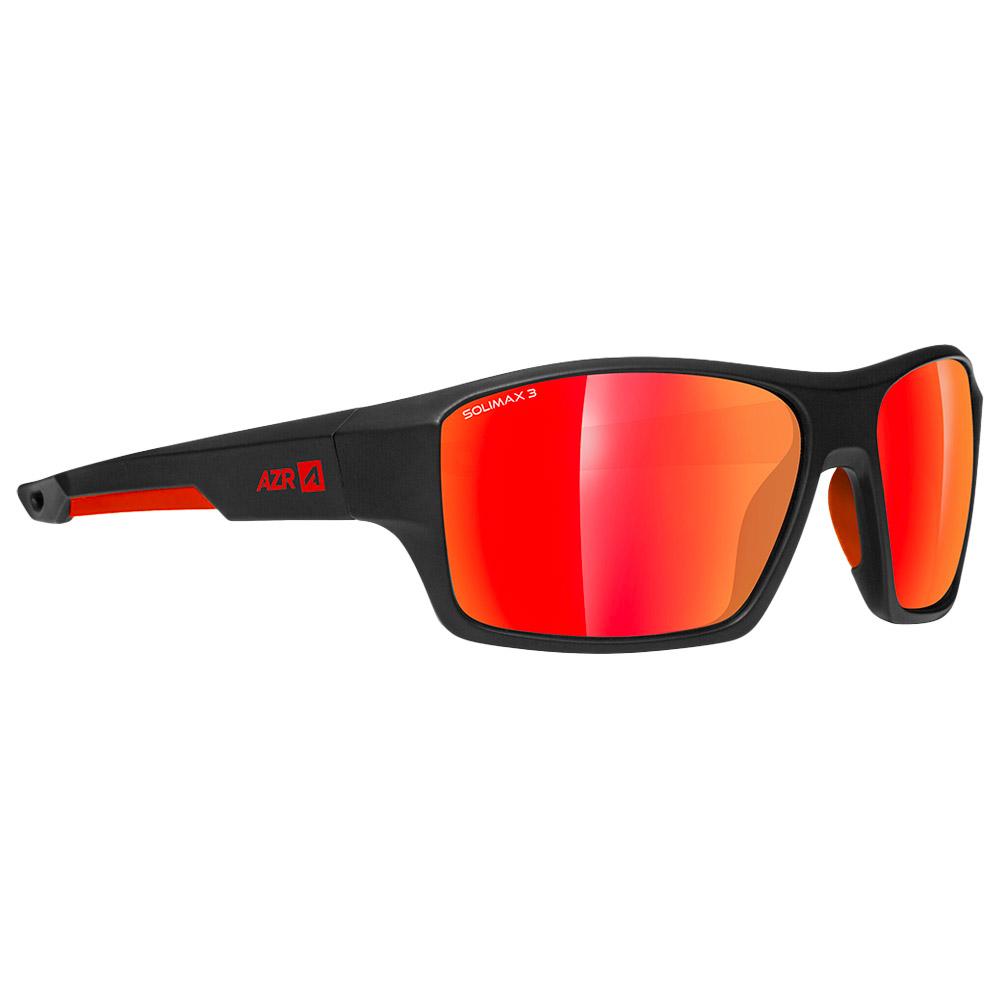 AZR - Wave Noire Mate Multicouche Rouge - Sunglasses