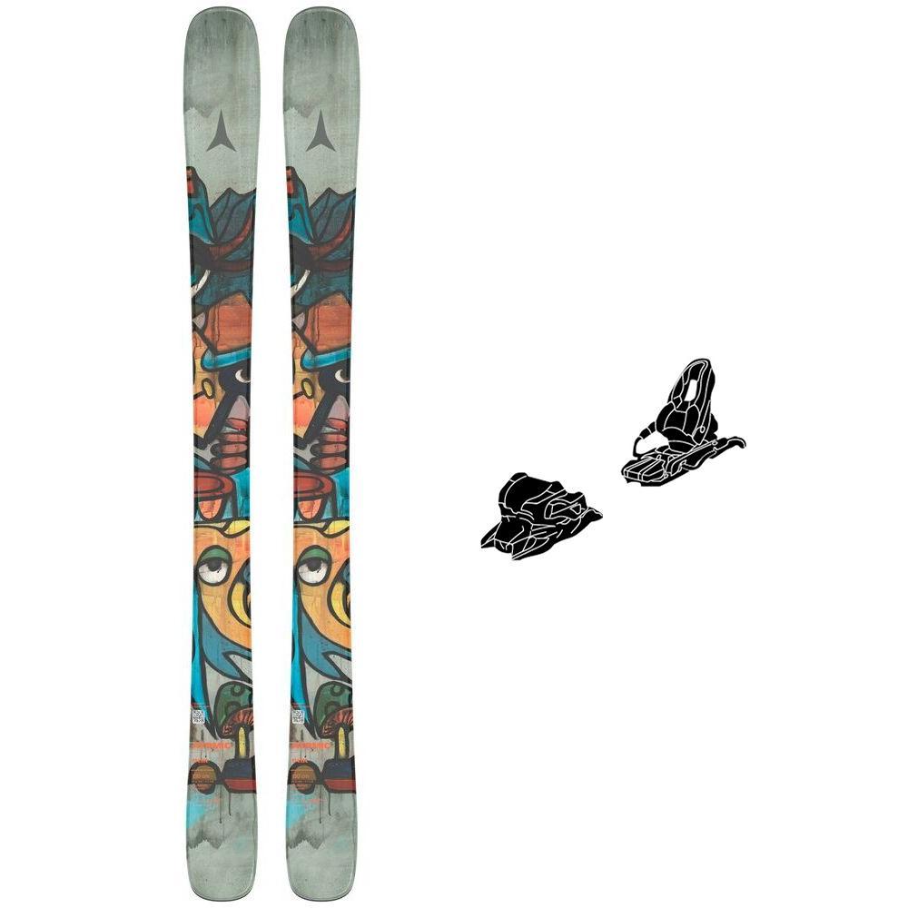 Atomic - Alpine ski set Bent Jr 110-130 + bindings - Ski